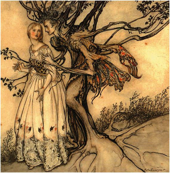 MEILLEURS VOEUX! - Page 3 Rackham-tree+girl