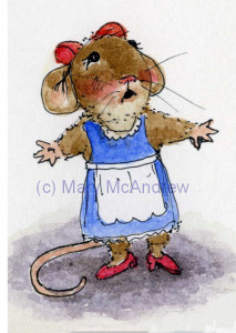 Miss Mouse sketch.