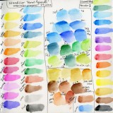 Watercolor Crayon / Lesson 1 – Color Charts « Mary McAndrew