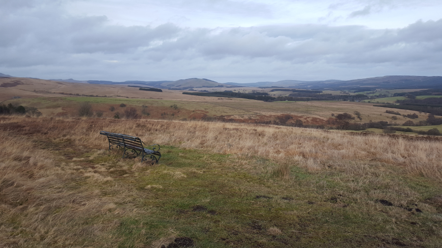 View From Langholm Moor (Newcastleton, Scotland) - Mary McAndrew ...